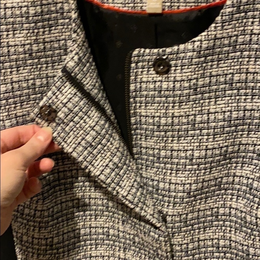 Banana Republic Tweed Blazer Jacket EUC - Picture 5 of 11